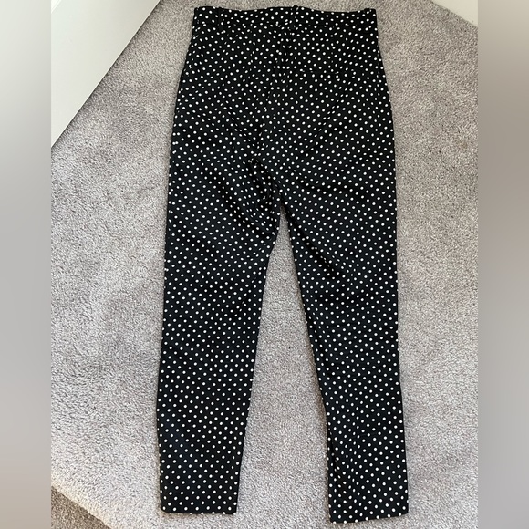 H&M Black Polka Dot Pants - Picture 4 of 4